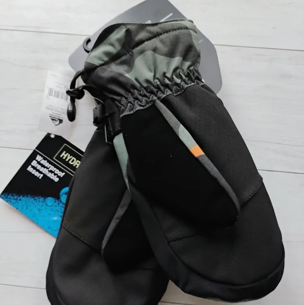 QUIKSILVER NEW Mission Insulated Snow Mitts